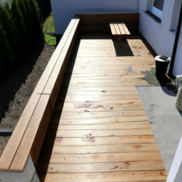 Terrasse / Terrasse Béton : Modernité et Facilité d'Entretien pour votre Extérieur Caluire-et-Cuire